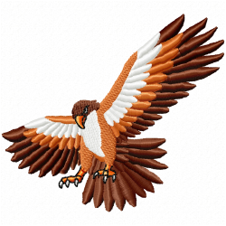 Eagle And Falcon Embroidery Design 12 Eagle And Falcon Embroidery Design 12